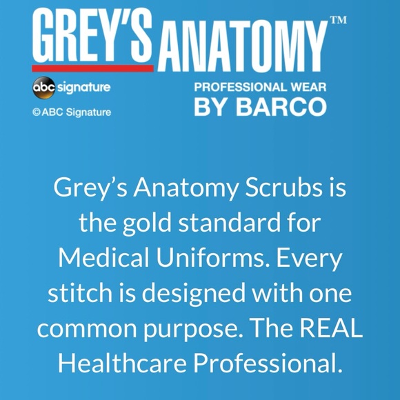 Slate Gray Grey’s Anatomy Scrub Top - Picture 10 of 10